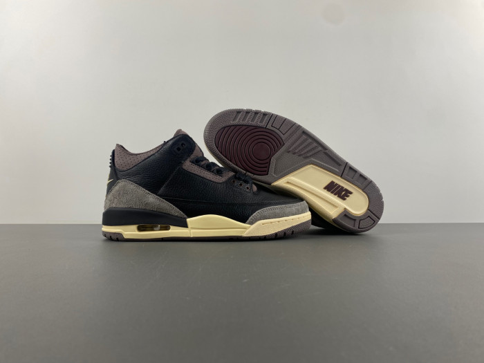 a ma maniere x air jordan 3 “black” fz4811-001