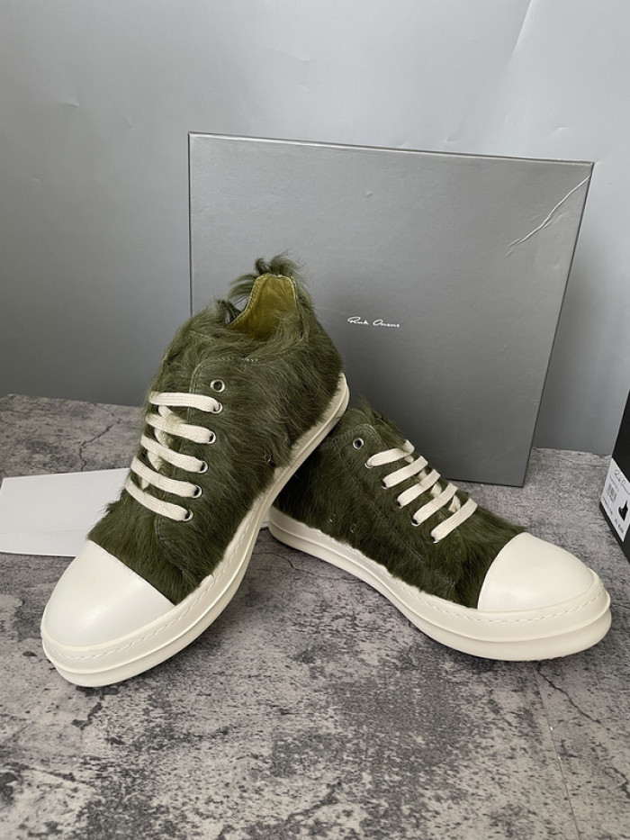 RICK OWENS SNEAKER (SUEDE)