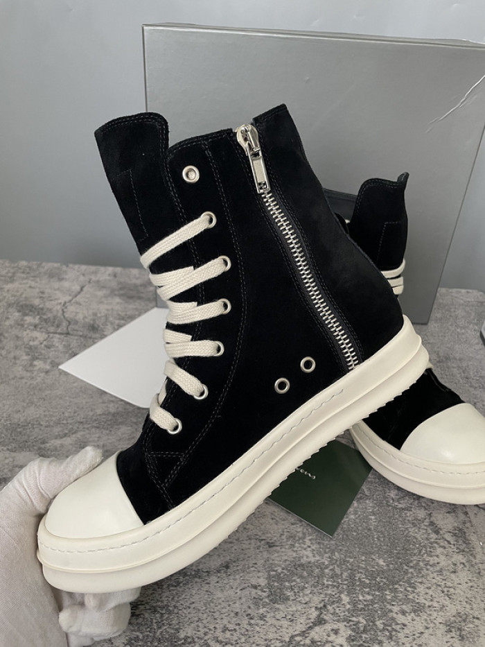 RICK OWENS SNEAKER (SUEDE)