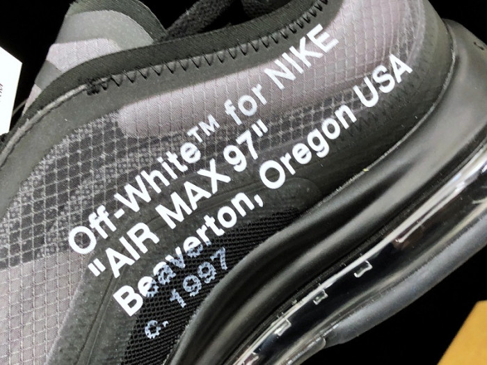 ow nike air max 97 black aj4585-001