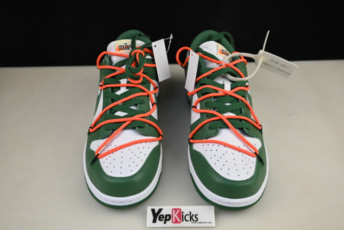 nike dunk low ow pine green ct0856-100