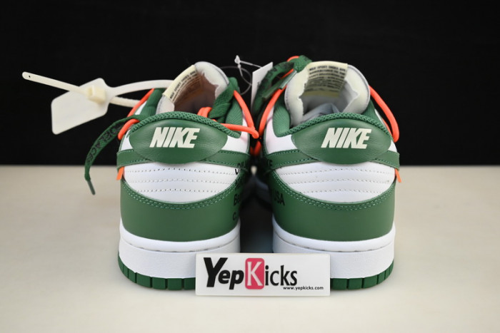 nike dunk low ow pine green ct0856-100