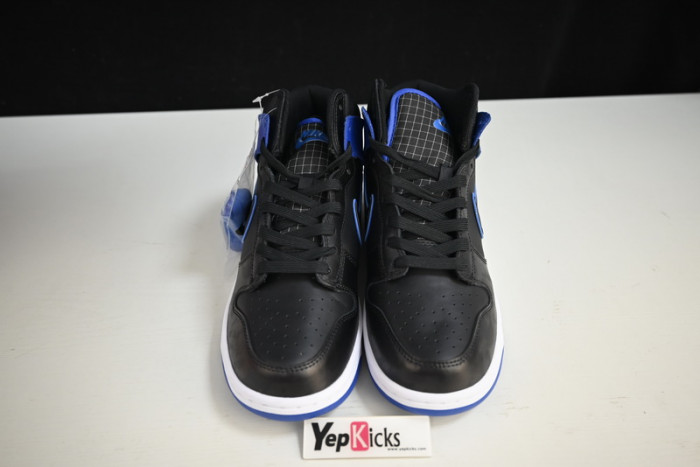 nike dunk high se camo black royal dd3359-001