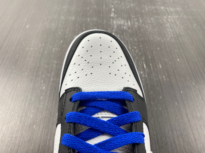 nike dunk low white black royal fd9064-110