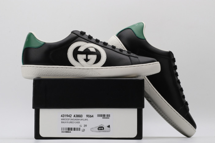 g*u*i ace embroidered low-top sneaker e2330