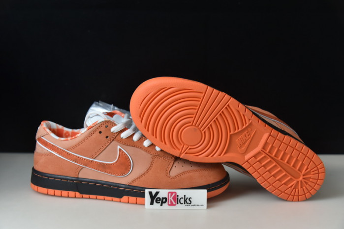 nike dunk low concepts orange lobster fd8776-800