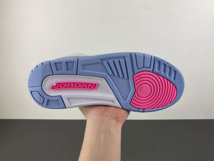 Air Jordan 3 GS "White/Cobalt Bliss" HQ0784-101