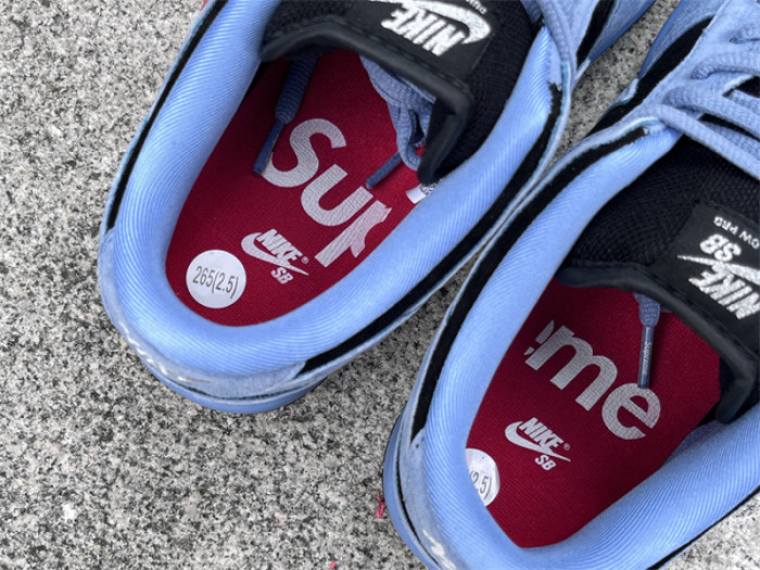 S*prem* x Nike SB Dunk Low Ocean Fog HQ8487-400