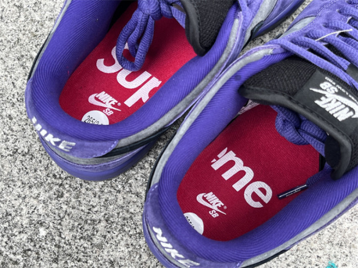 S*prem* x Nike SB Dunk Low OG QS "Ink" HQ8487-500