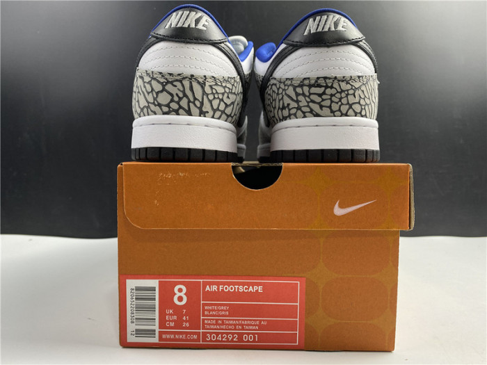 S*p*e × Nike SB Dunk Low “White Cement 304292-001