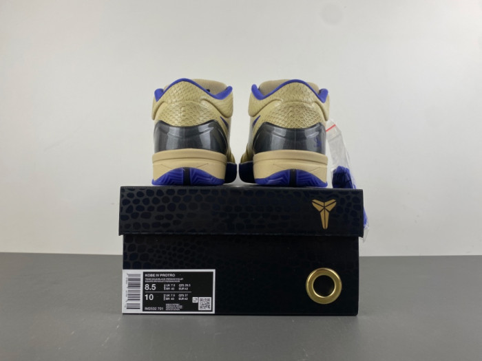 FC Barcelona Nike Kobe 4 Protro Team Gold IM2532-701