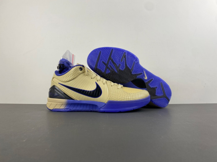 FC Barcelona Nike Kobe 4 Protro Team Gold IM2532-701
