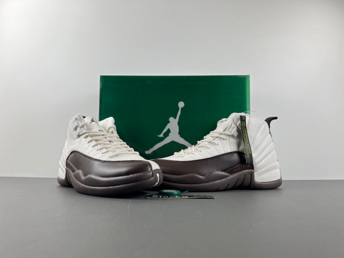 Air Jordan 12 White/Baroque Brown-Sail FZ5026-100