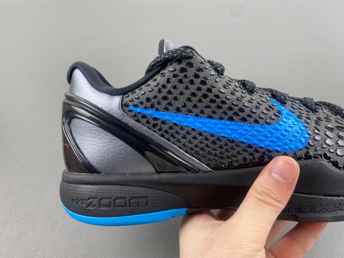 nike zoom kobe 6“dark knight” 429659-016