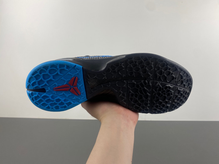 nike zoom kobe 6“dark knight” 429659-016