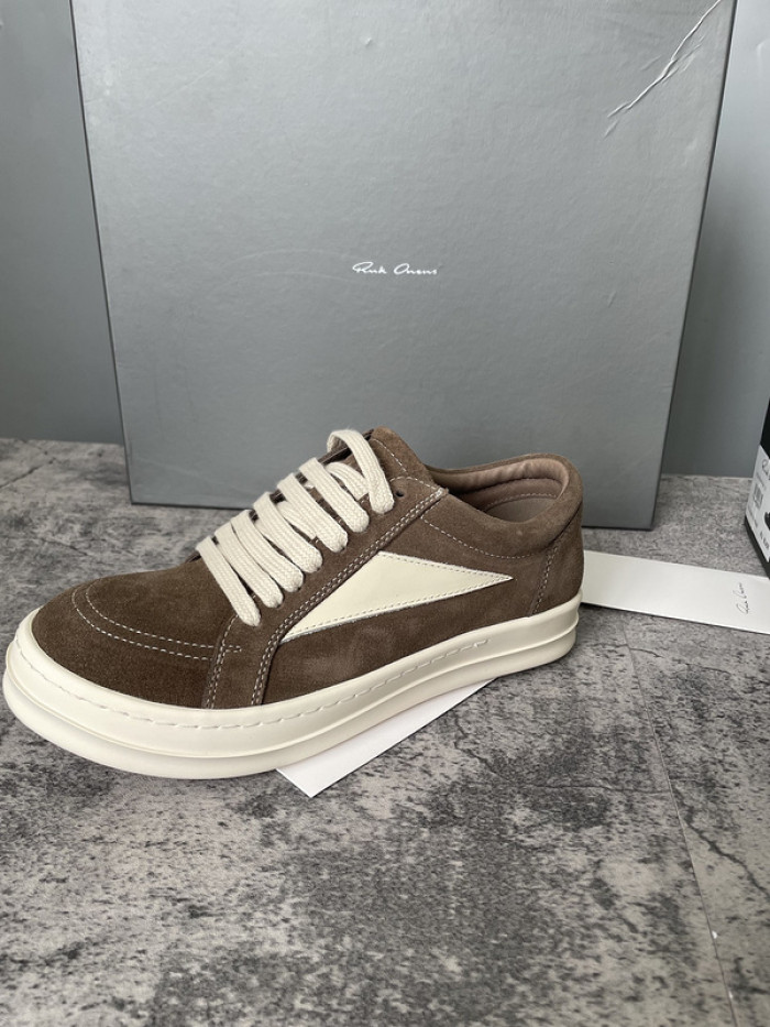 RICK OWENS SNEAKER (SUEDE)