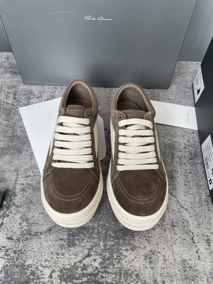 RICK OWENS SNEAKER (SUEDE)