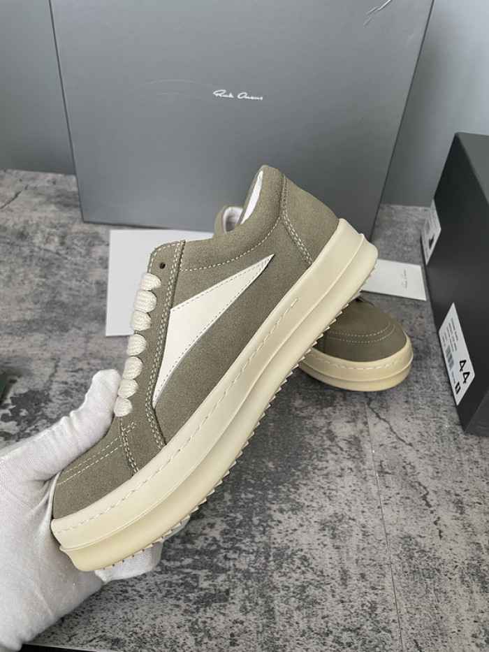 RICK OWENS SNEAKER (SUEDE)