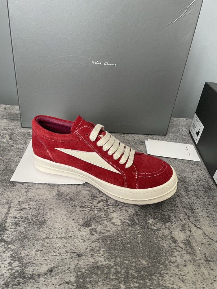 RICK OWENS SNEAKER (SUEDE)