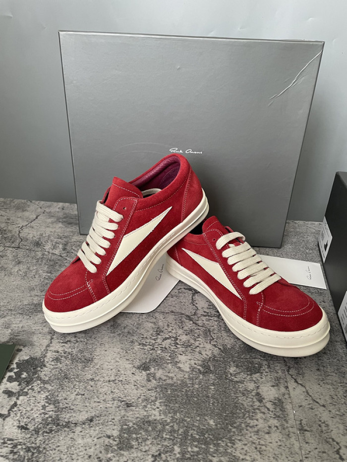 RICK OWENS SNEAKER (SUEDE)