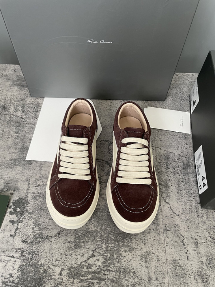 RICK OWENS SNEAKER (SUEDE)
