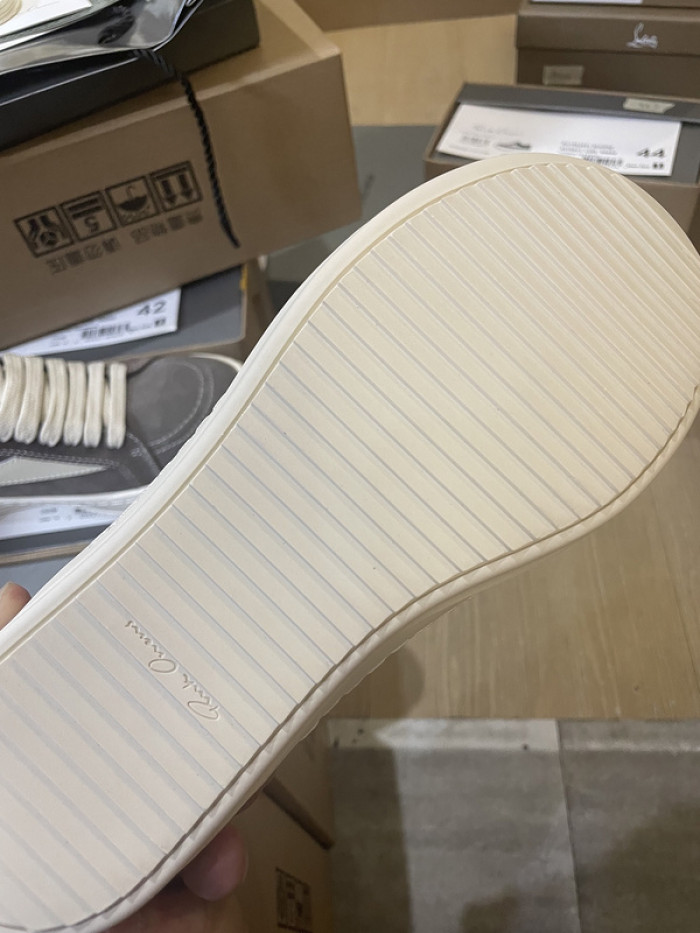 RICK OWENS SNEAKER (SUEDE)