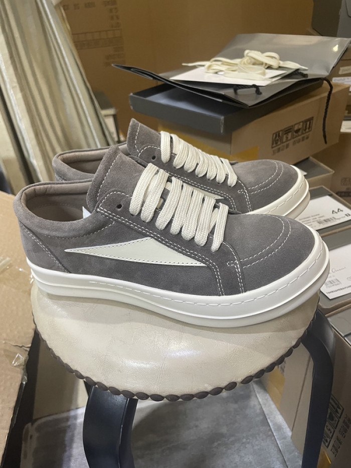 RICK OWENS SNEAKER (SUEDE)