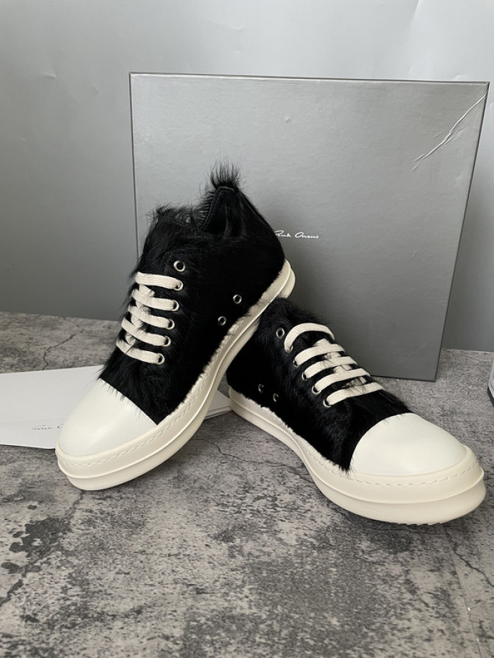 RICK OWENS SNEAKER (SUEDE)