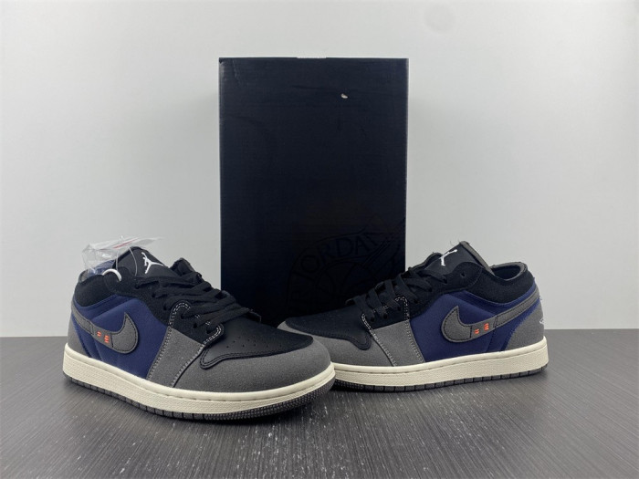 air jordan 1 low inside out black dn1635-001