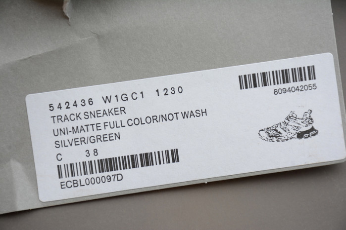 Ba*len*cia*ga track w1gc1 1230