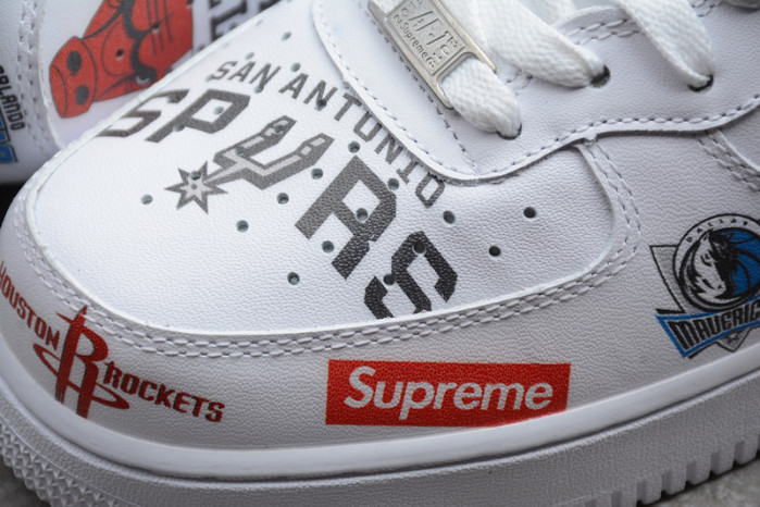 NIKE AIR FORCE 1 MID NBA WHITE AQ8017-100